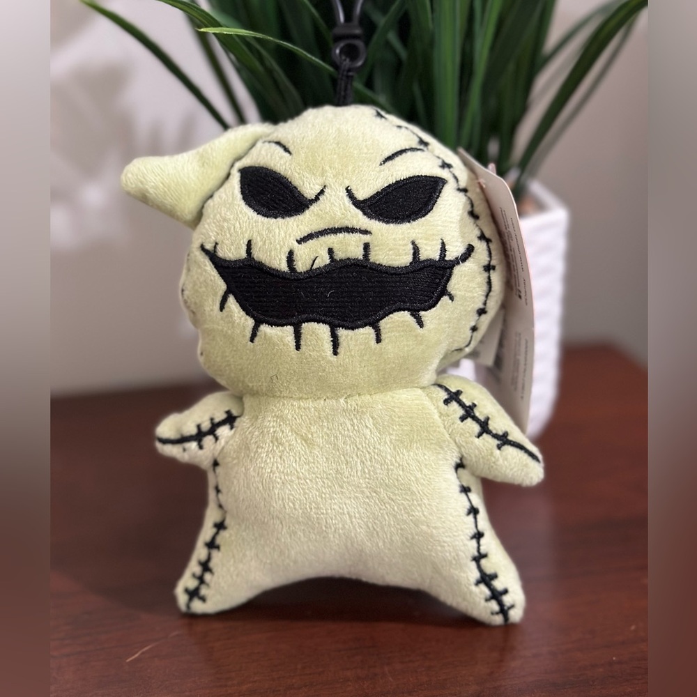 New 6” Nightmare Before Christmas Plush Clip Jack, Sally, Oogey Boogey and Zero - Picture 3 of 6